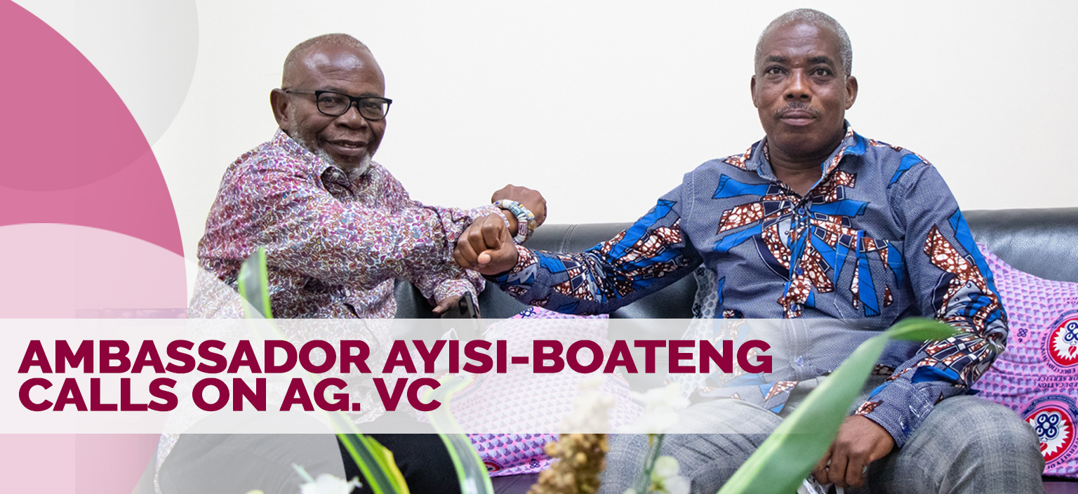 High Commissioner Ayisi-Boateng Calls on Ag. VC
